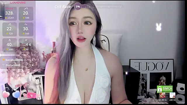 Snapshot of Cute_Mango chatting on July 1, 5:09 am Cute Mango online show from July 1, 5:09 am