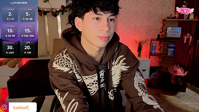 kaelwolf tay online show from February 24, 7:45 pm