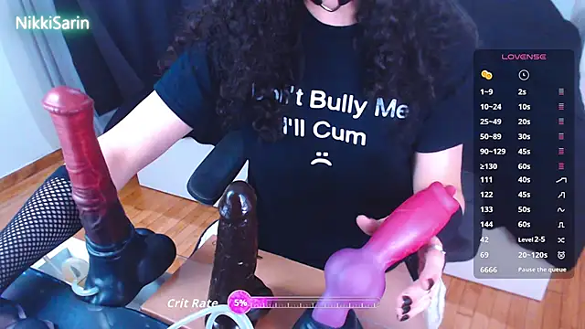 NikkiSarin online show from March 17, 1:10 am