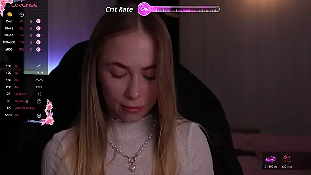 Snapshot of LysAstra chatting on March 1, 6:10 pm LysAstra online show from March 1, 6:10 pm