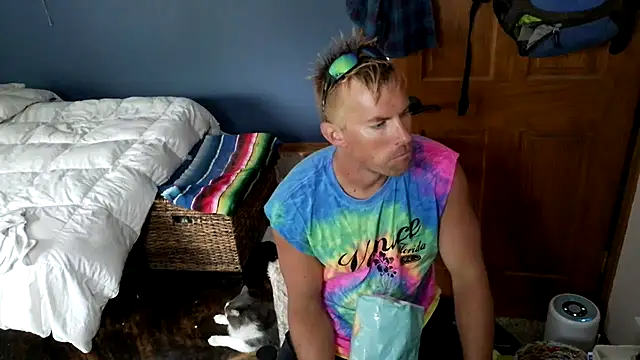 Snapshot of SpunRedneck chatting on July 4, 8:26 pm SpunRedneck online show from July 4, 8:26 pm