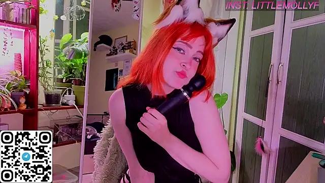 Snapshot of LittleFoxHole chatting on May 1, 1:10 am LittleFoxHole online show from May 1, 1:10 am