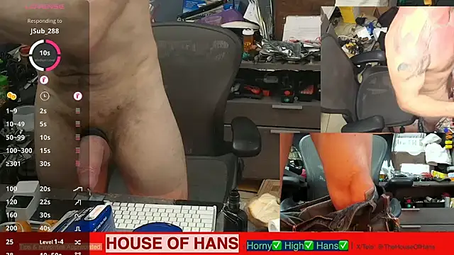 HouseOfHans online show from February 9, 9:41 pm
