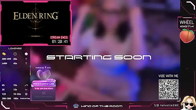VelvetteSWE online show from May 5, 9:01 pm