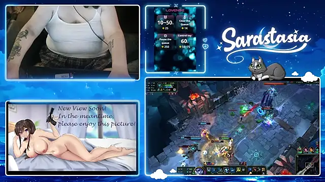 Snapshot of Sarastasia417 chatting on May 12, 4:20 am Sarastasia417 online show from May 12, 4:20 am