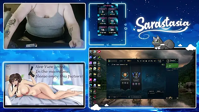 Snapshot of Sarastasia417 chatting on May 18, 2:29 am Sarastasia417 online show from May 18, 2:29 am