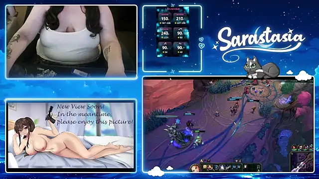 Snapshot of Sarastasia417 chatting on May 25, 7:25 am Sarastasia417 online show from May 25, 7:25 am
