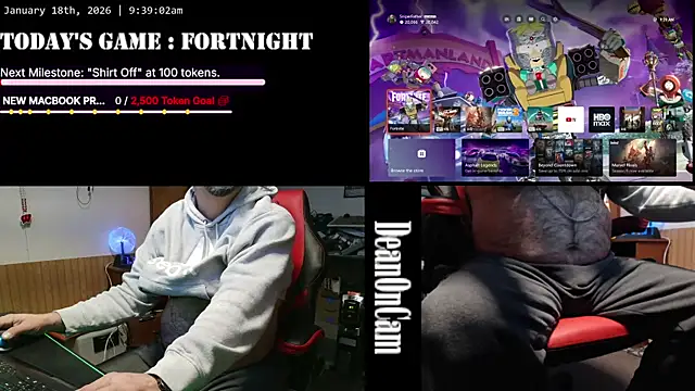 DeanonCam online show from January 18, 3:38 pm