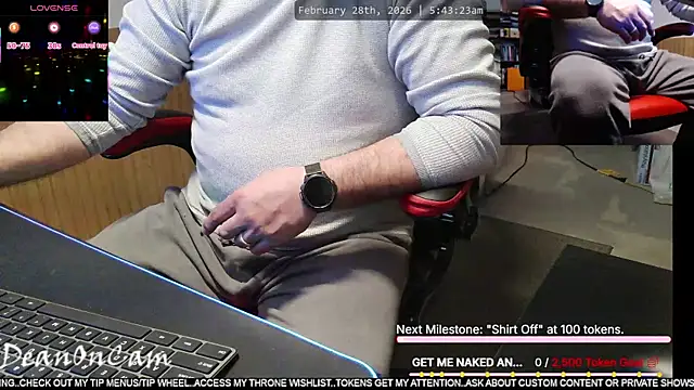 DeanonCam online show from February 28, 11:44 am