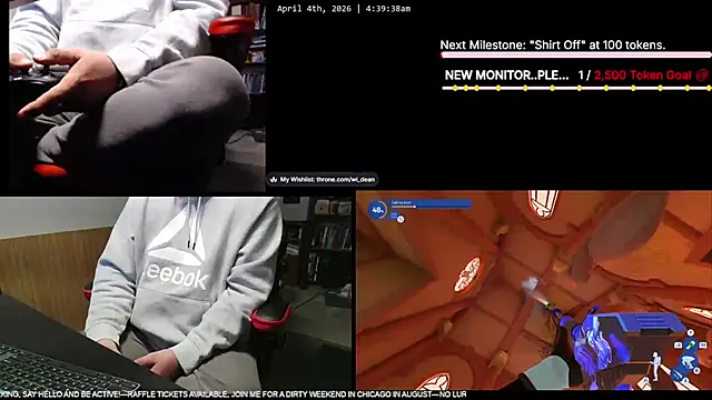 DeanonCam online show from April 4, 9:40 am