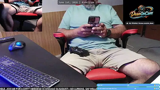 DeanonCam online show from June 1, 9:05 pm