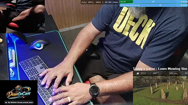 Snapshot of DeanonCam chatting on July 18, 3:05 pm DeanonCam online show from July 18, 3:05 pm