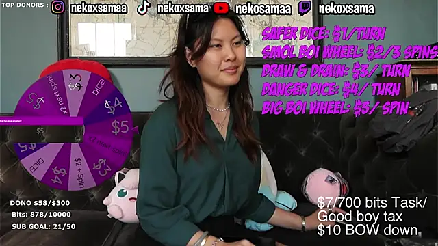 Snapshot of nekoxwaifu chatting on August 6, 3:36 pm nekoxwaifu online show from August 6, 3:36 pm