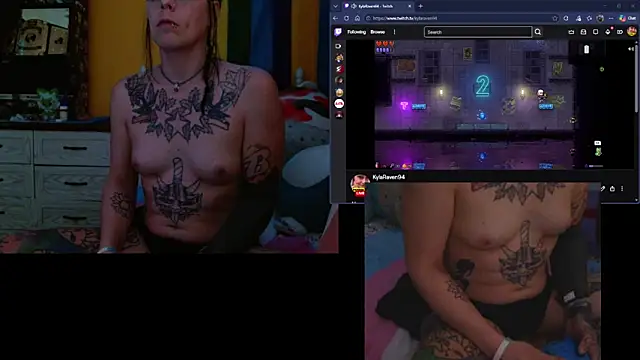 KylaRaven online show from April 15, 1:29 pm