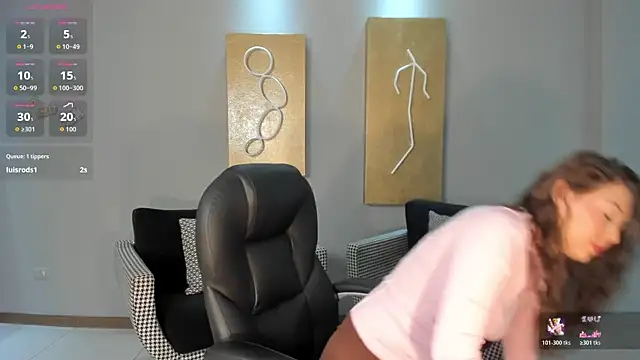 Snapshot of EmilyCarterX chatting on July 23, 10:57 am EmilyCarterX online show from July 23, 10:57 am