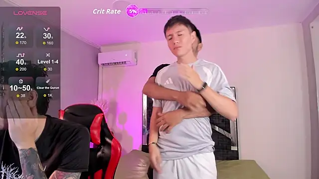 Bad Boys777 online show from April 17, 8:45 pm