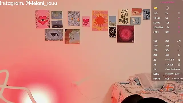 Snapshot of melrousses_ chatting on February 20, 6:30 pm melrousses online show from February 20, 6:30 pm