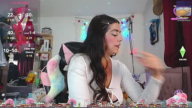 Snapshot of Rosario_96 chatting on February 26, 4:44 am Rosario 96 online show from February 26, 4:44 am