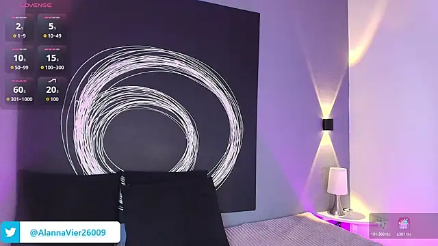 Snapshot of AlannaViera chatting on April 26, 8:50 pm AlannaViera online show from April 26, 8:50 pm