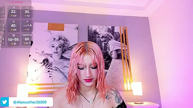 Snapshot of AlannaViera chatting on June 26, 11:36 am AlannaViera online show from June 26, 11:36 am