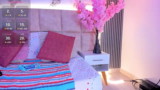 Snapshot of EmmaLovve chatting on March 1, 2:57 am EmmaLovve online show from March 1, 2:57 am