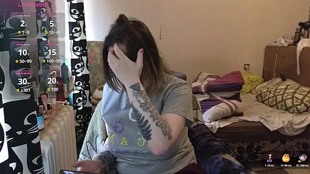 Snapshot of Ozalin_ chatting on March 3, 9:15 am Ozalin online show from March 3, 9:15 am