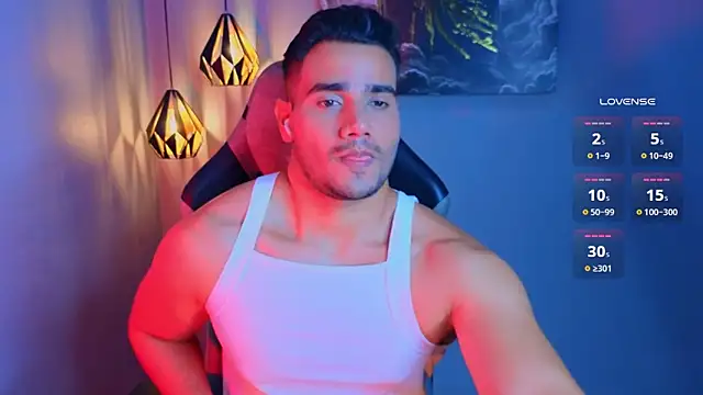 Snapshot of AndresRodriguez1 chatting on February 24, 1:36 am AndresRodriguez1 online show from February 24, 1:36 am