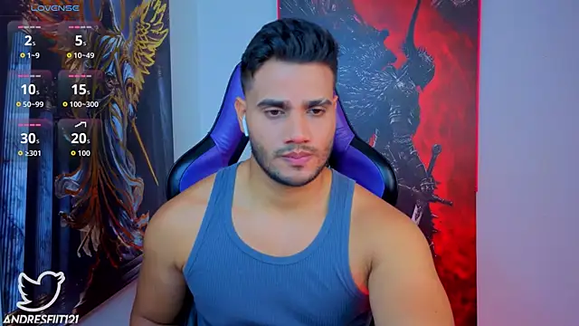 Snapshot of AndresRodriguez1 chatting on July 9, 2:32 pm AndresRodriguez1 online show from July 9, 2:32 pm