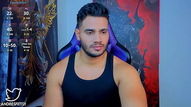 Snapshot of AndresRodriguez1 chatting on July 12, 3:25 pm AndresRodriguez1 online show from July 12, 3:25 pm