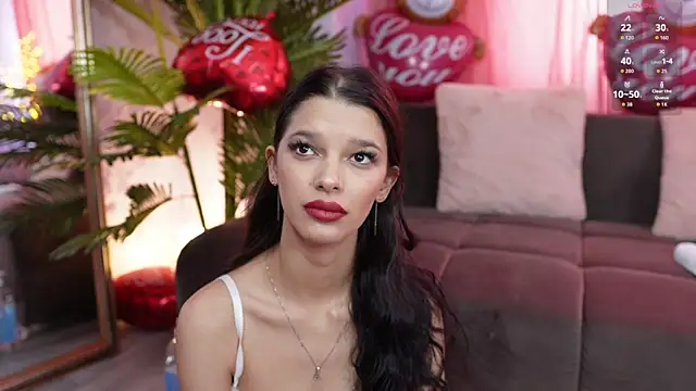 Snapshot of BlossomxJo chatting on February 23, 8:44 am BlossomxJo online show from February 23, 8:44 am