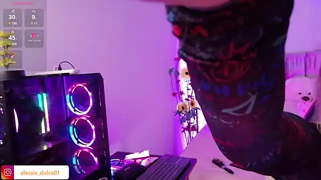 alessia dolce online show from March 20, 11:42 pm