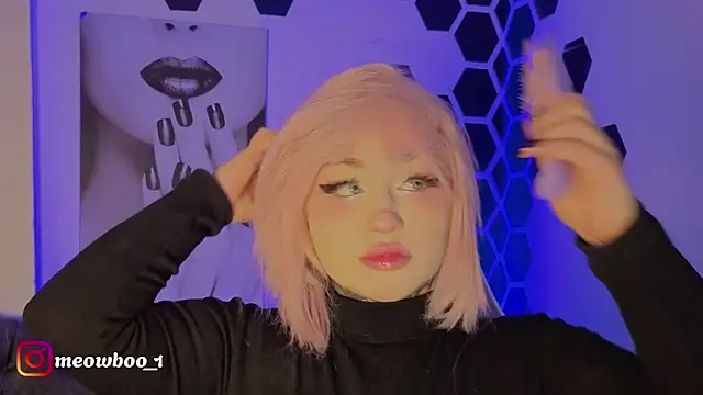 meowboo online show from March 23, 7:07 pm