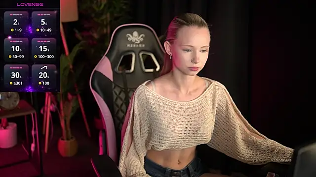 SweetDaisy me online show from April 10, 5:50 pm