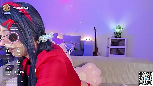 Snapshot of Cotton_dollie chatting on March 15, 12:33 pm Cotton dollie online show from March 15, 12:33 pm