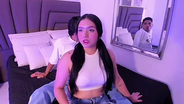 Snapshot of JhoanAndScarlet chatting on February 26, 3:38 am JhoanAndScarlet online show from February 26, 3:38 am