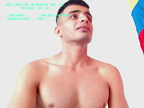 Snapshot of Bad_Boy_Carter69 chatting on April 13, 12:54 pm Bad Boy Carter69 online show from April 13, 12:54 pm
