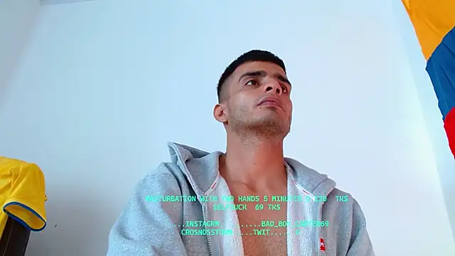 Snapshot of Bad_Boy_Carter69 chatting on April 16, 2:18 pm Bad Boy Carter69 online show from April 16, 2:18 pm