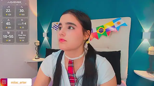 Snapshot of MiaaCarter_ chatting on July 5, 1:07 pm MiaaCarter online show from July 5, 1:07 pm