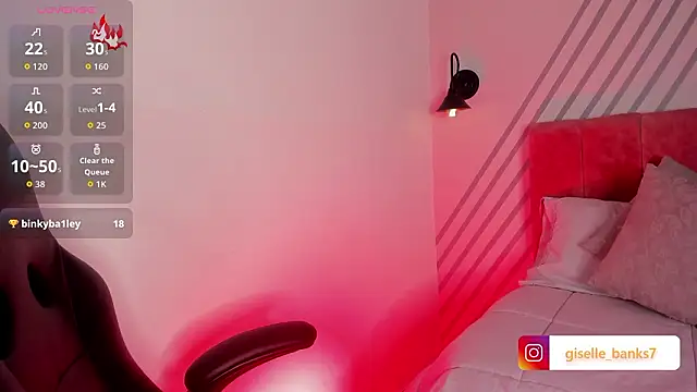 Giselle Banks  online show from March 27, 5:13 am