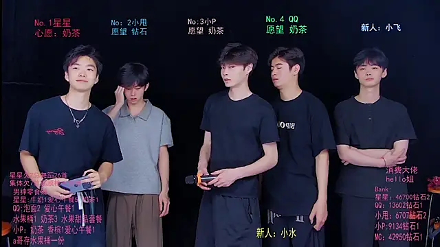 Snapshot of KOboys-818 chatting on June 6, 3:22 am KOboys-818 online show from June 6, 3:22 am