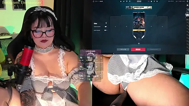 Snapshot of EternaAura_ chatting on May 1, 1:26 pm EternaAura online show from May 1, 1:26 pm