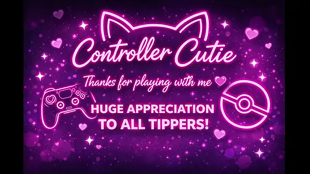 Snapshot of Controllercutie chatting on April 14, 2:39 am Controllercutie online show from April 14, 2:39 am