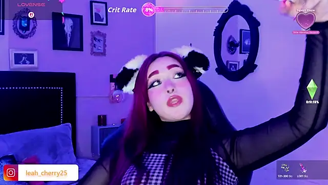 Snapshot of Leah_cherry chatting on July 16, 9:43 pm Leah cherry online show from July 16, 9:43 pm