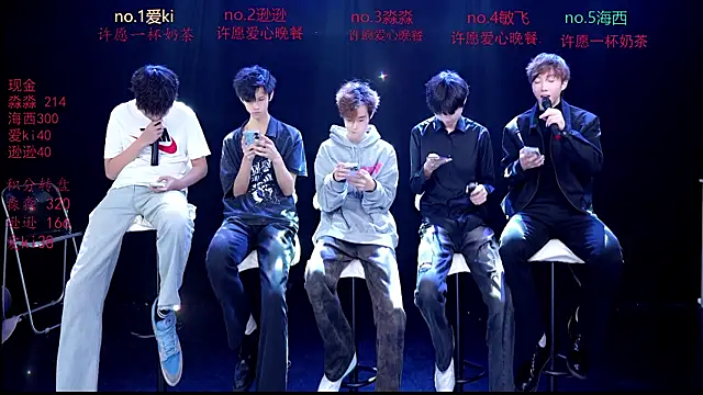Snapshot of BB-520 chatting on April 17, 4:32 pm BB-520 online show from April 17, 4:32 pm