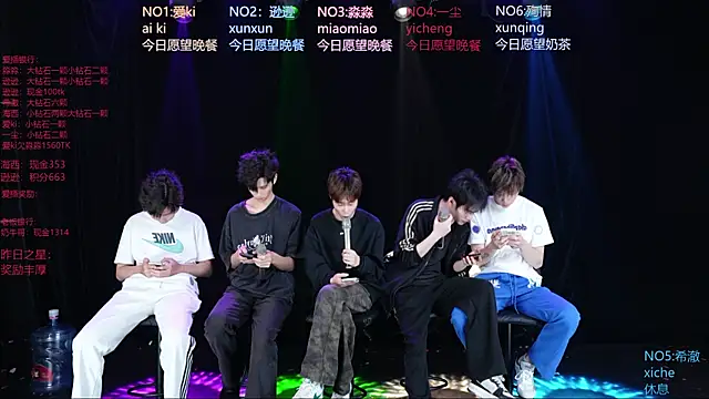 Snapshot of BB-520 chatting on May 3, 9:15 am BB-520 online show from May 3, 9:15 am