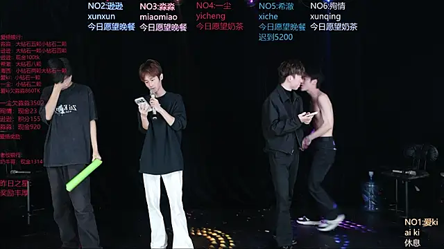 Snapshot of BB-520 chatting on May 6, 8:52 am BB-520 online show from May 6, 8:52 am