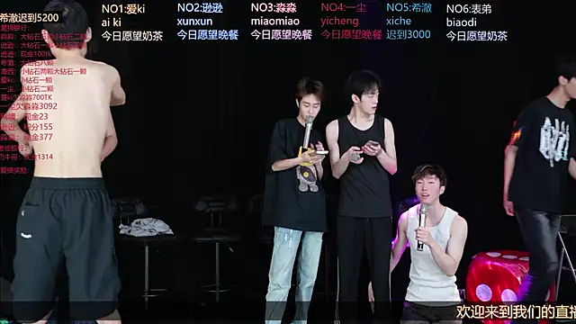 Snapshot of BB-520 chatting on May 9, 9:03 am BB-520 online show from May 9, 9:03 am