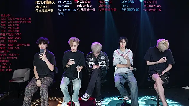 Snapshot of BB-520 chatting on May 29, 12:52 am BB-520 online show from May 29, 12:52 am