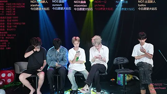 Snapshot of BB-520 chatting on May 31, 2:31 am BB-520 online show from May 31, 2:31 am