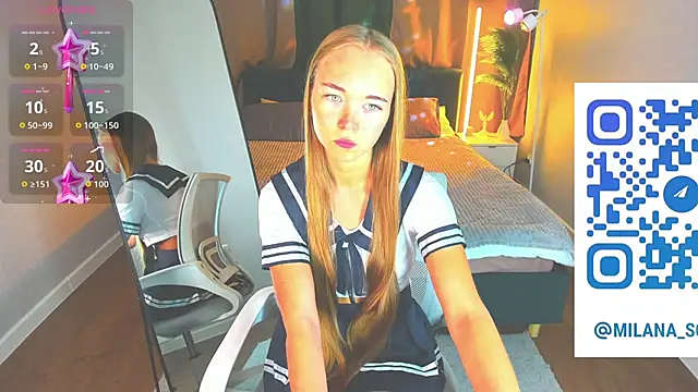 Milana Sorrento online show from May 29, 1:03 am